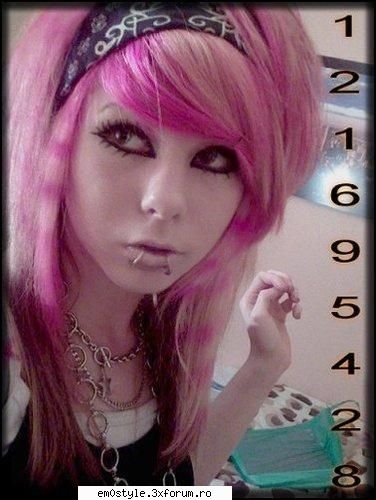 poze cu fete emo :x